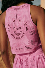 Moise™ | Conjunto Rosa de Encaje