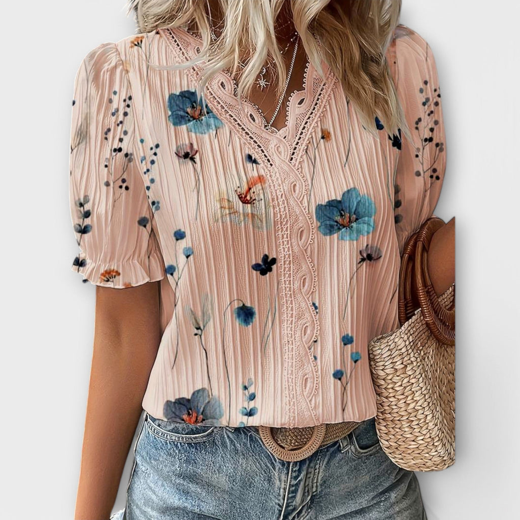 Emily™ | Blusa con escote en V