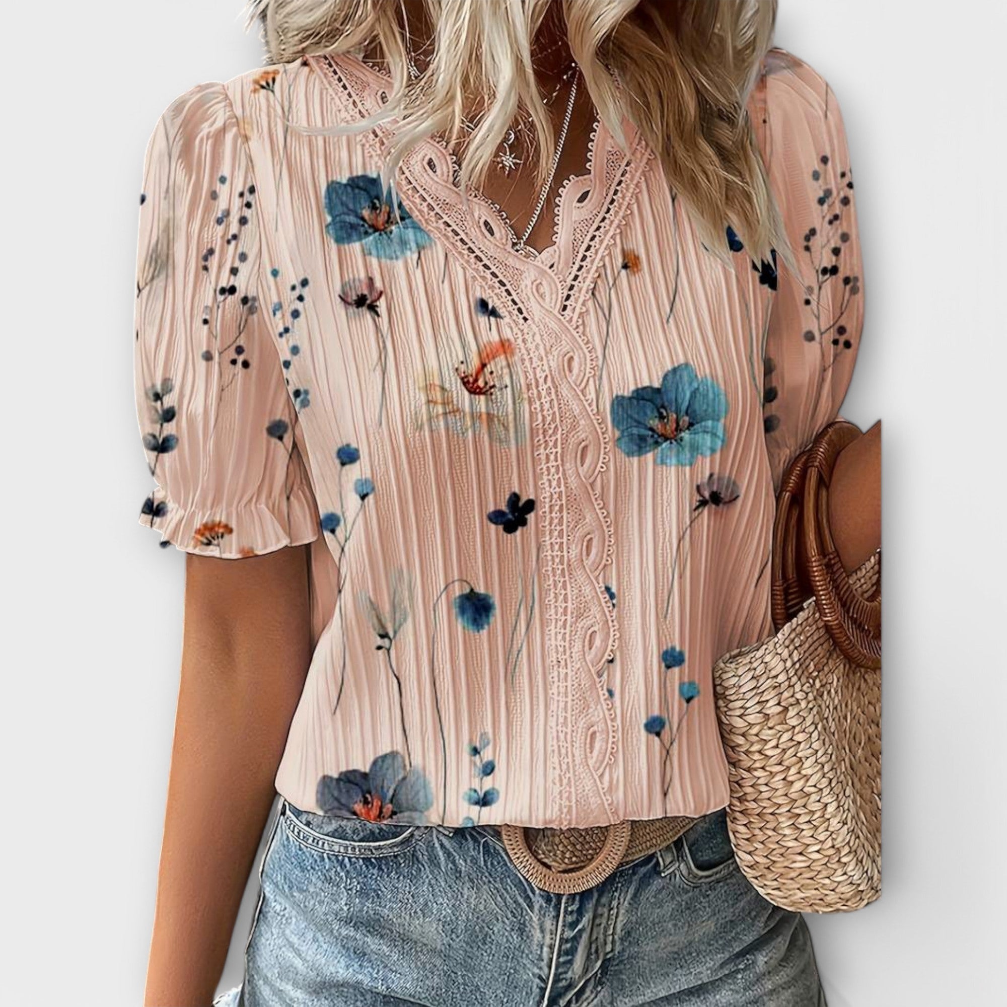 Emily™ | Blusa con escote en V