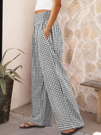 Plaid™ | Pantalones Largos Elegantes
