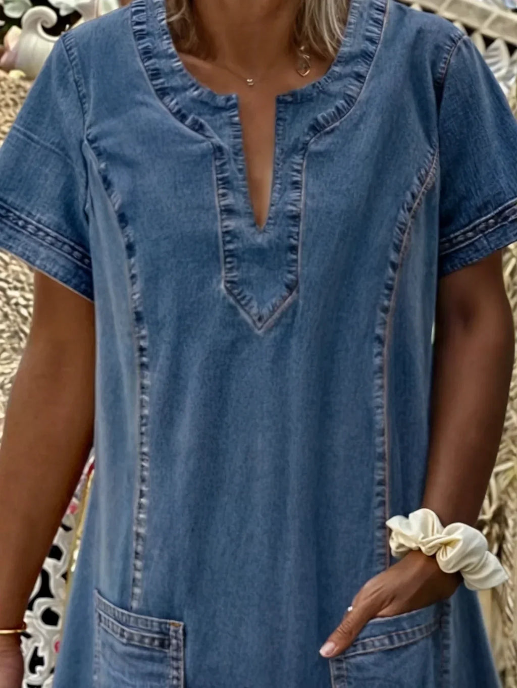 Marina™ | Vestido de Jean Suave