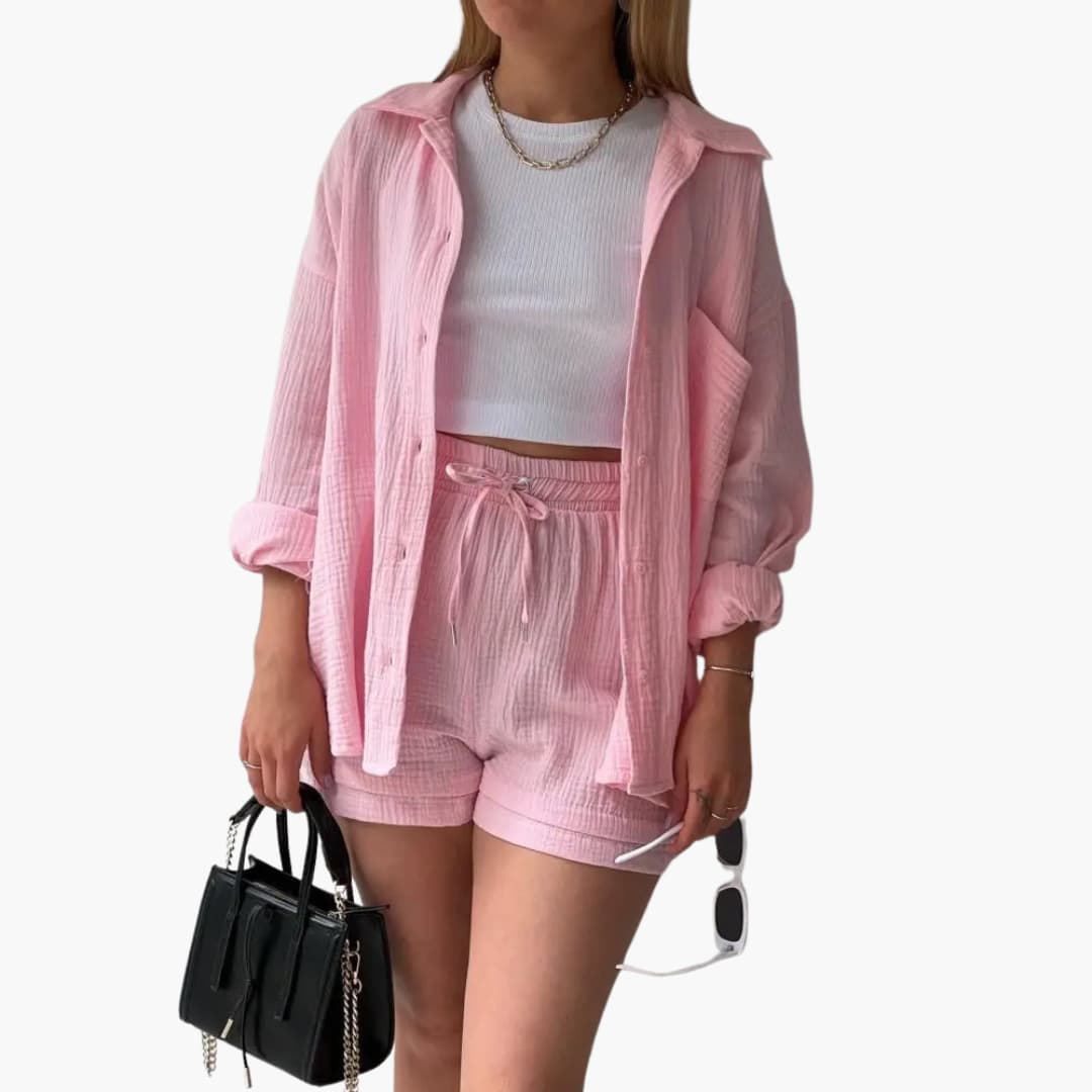 Vitoria™ | Conjunto de dos piezas elegante y relajado