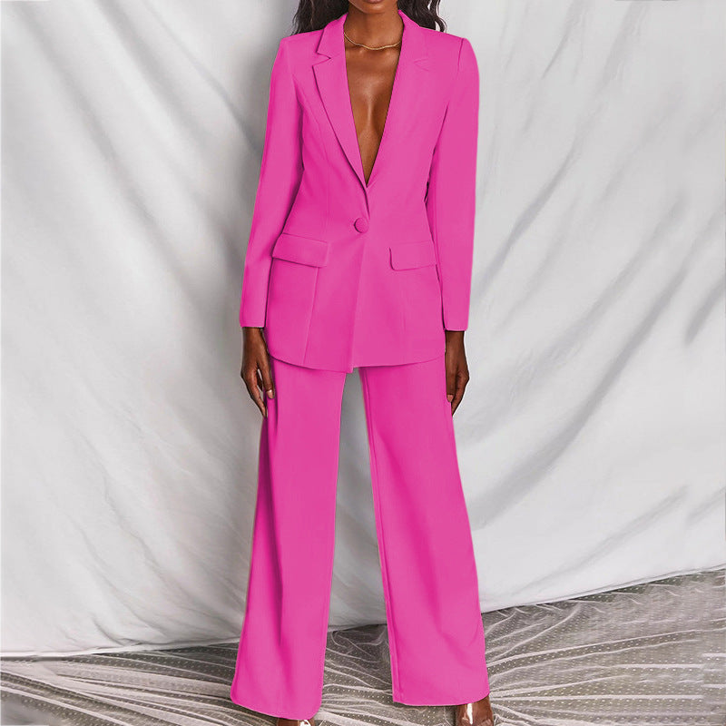 Lara™ | Elegante Blazer y Conjunto de Pantalones
