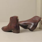 Camille™ | Botines de Lujo con Tacón Bajo