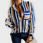 Emy™ | Blusa casual a rayas
