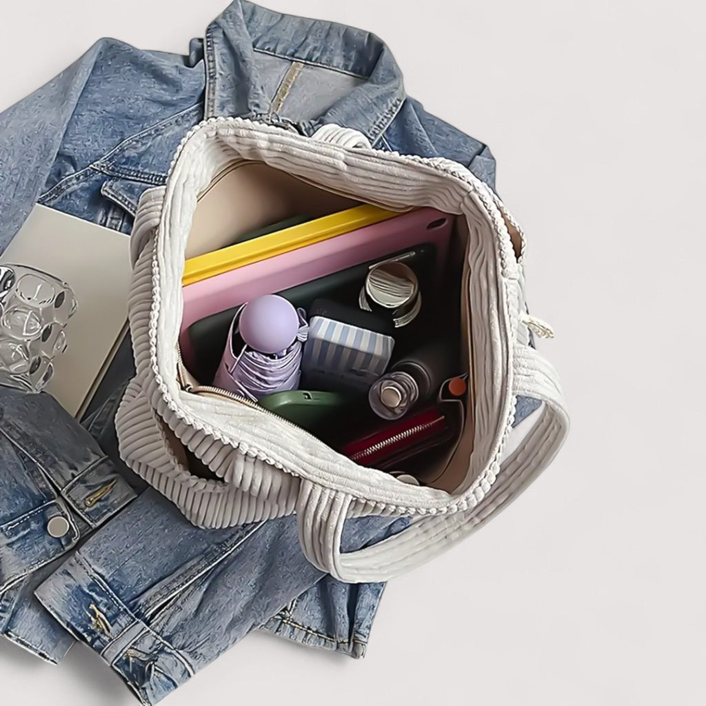Olívia™ | Bolsa de Hombro de Terciopelo