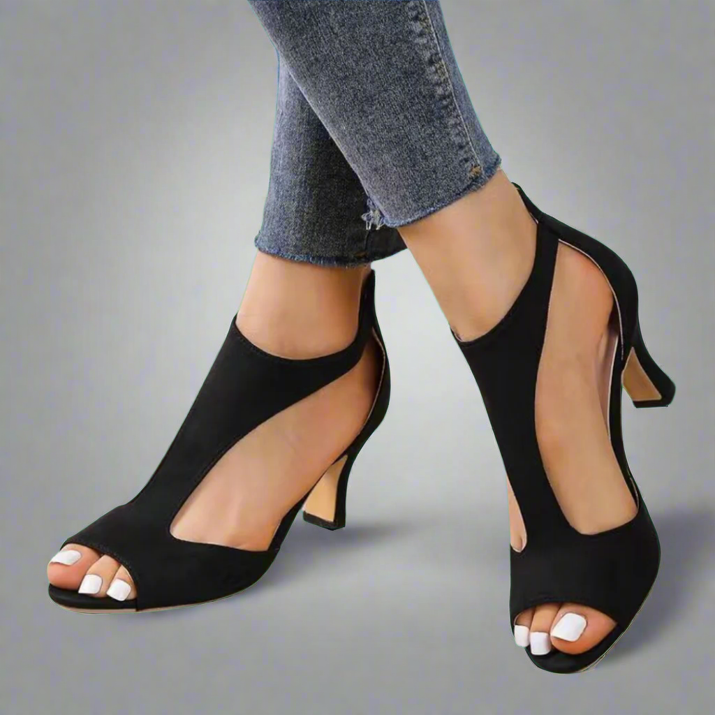 Heidrun™ | Sandalias elegantes y cómodas con tacón