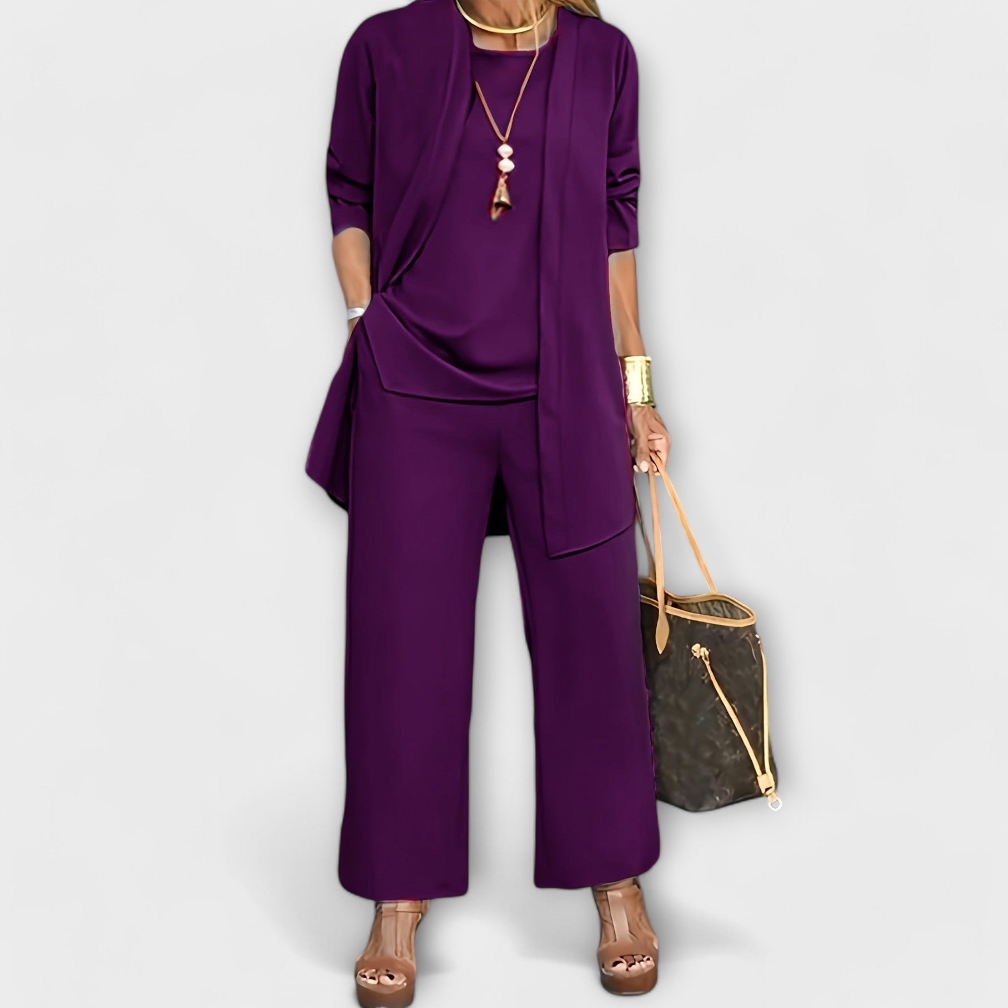 Helem™ | Conjunto casual de tres piezas