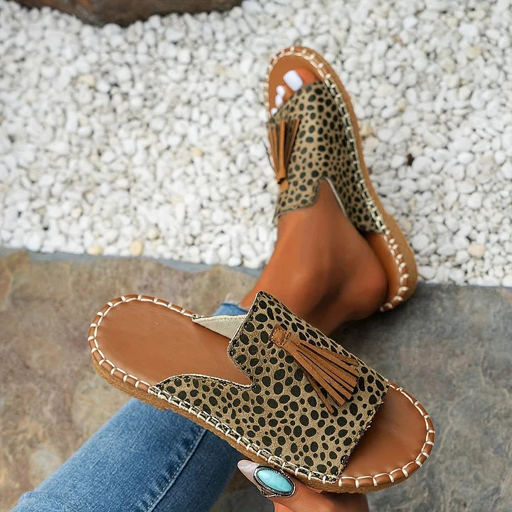 Leena™ | Sandalias Ortopédicas Planas Confortables