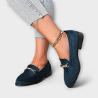 Alexandrina™ | Mocasín de franela