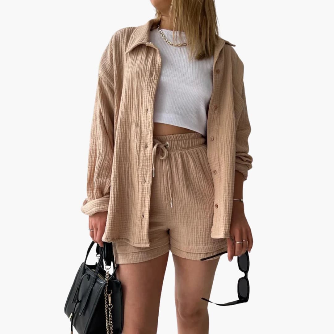 Vitoria™ | Conjunto de dos piezas elegante y relajado