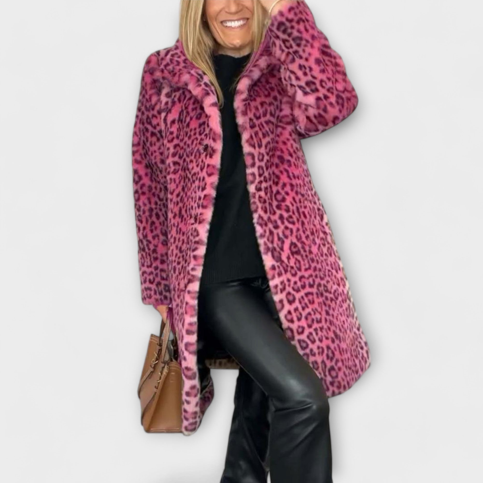 Jessica™ | Abrigo de Leopardo
