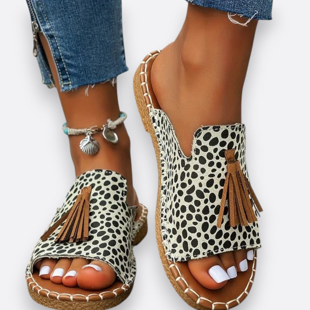 Leena™ | Sandalias Ortopédicas Planas Confortables