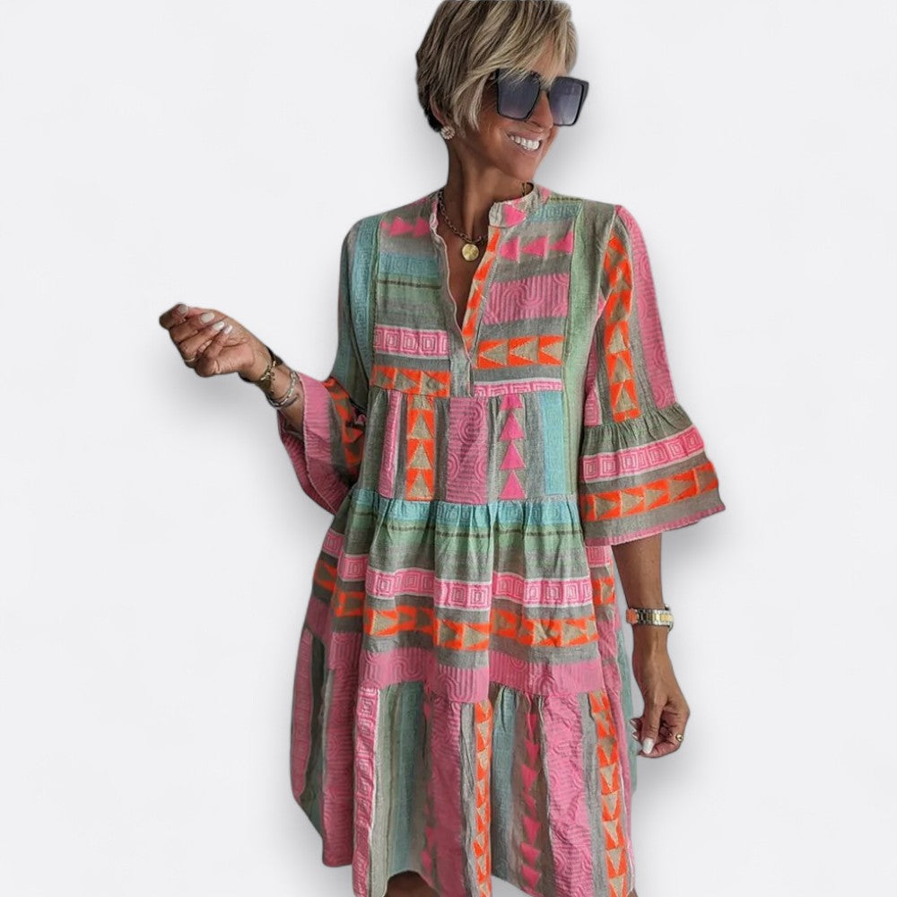 Juliane™ | Vestido de columpio con capas