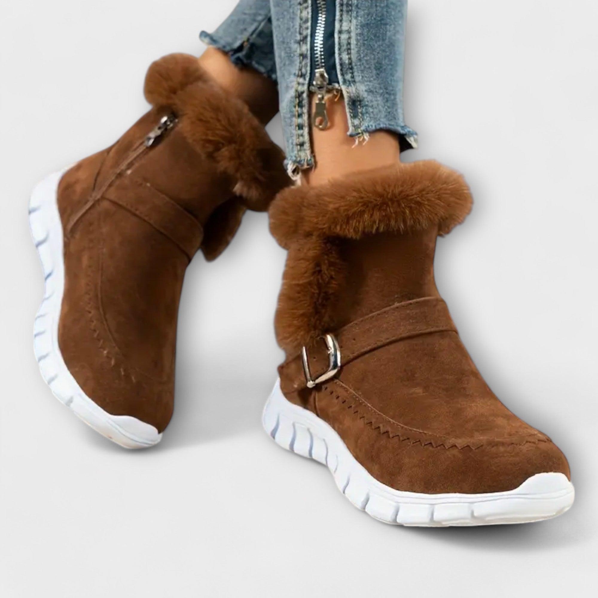 Anny™ | Botas de tobillo cálidas y forradas