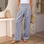 Plaid™ | Pantalones Largos Elegantes