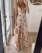 Sónia™ | Vestido midi con estampado floral