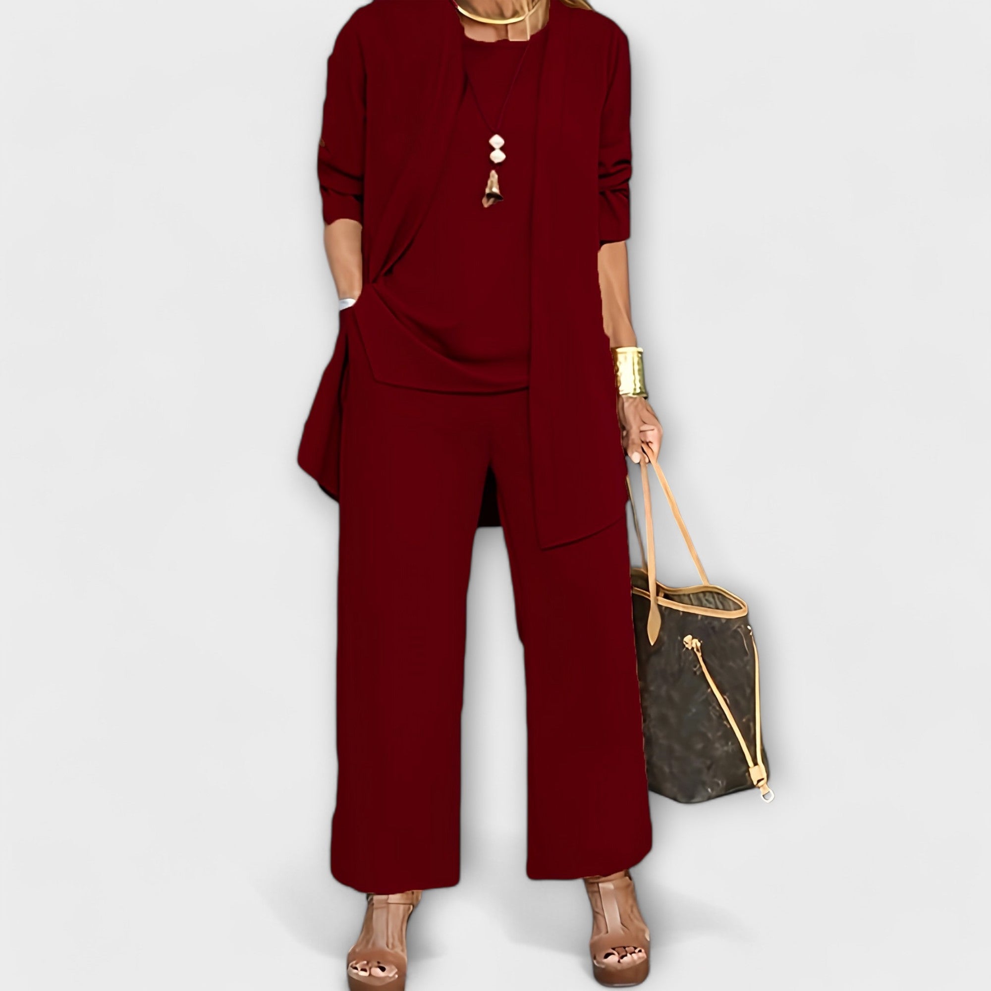 Helem™ | Conjunto casual de tres piezas