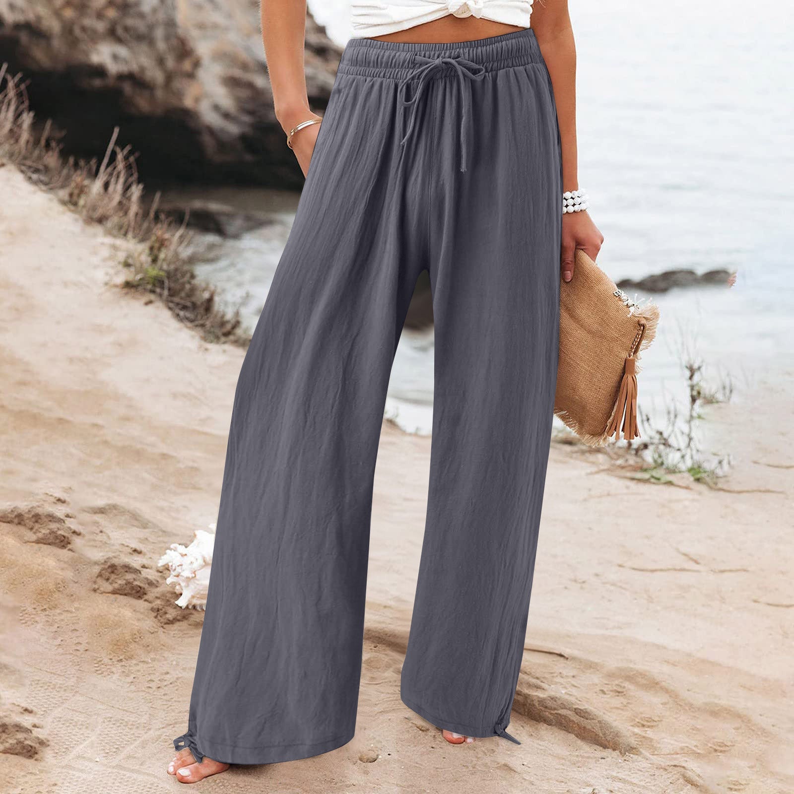 Ella™ | Pantalones Anchos Elegantes
