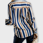 Emy™ | Blusa casual a rayas