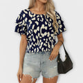 Evelyn™ | Blusa casual con escote redondo