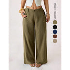 Liliana™ | Pantalones de Lino Naturales