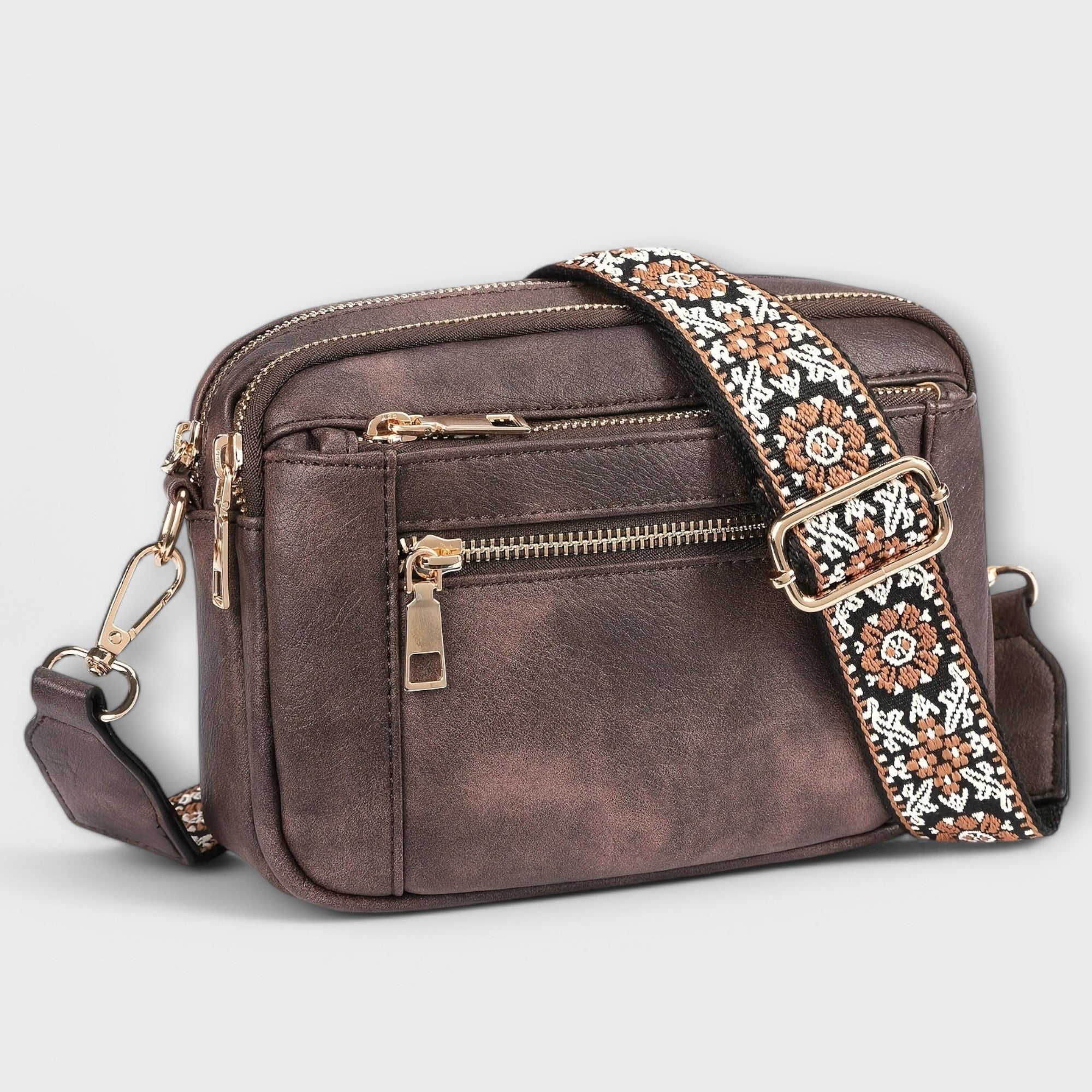 Maria™ | Bolso cruzado de piel vegana
