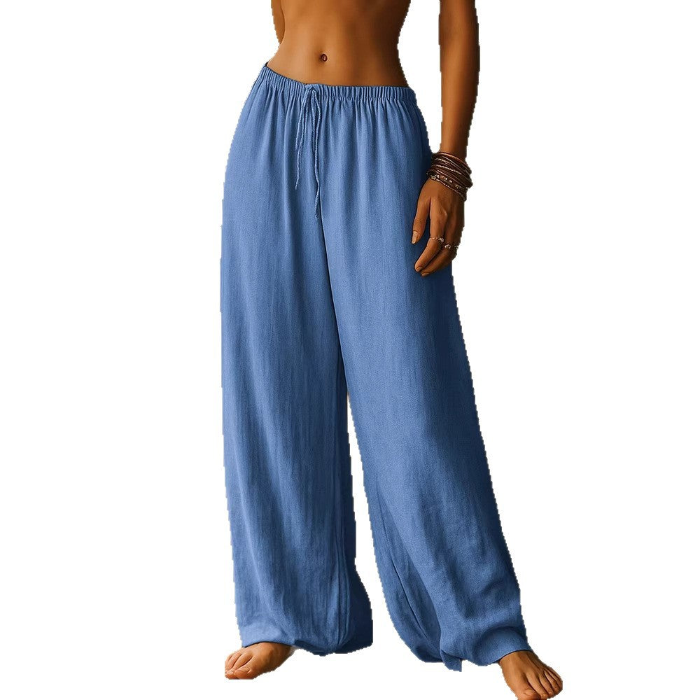 Cayenne™ | Pantalones de Algodón-Lino Sueltos