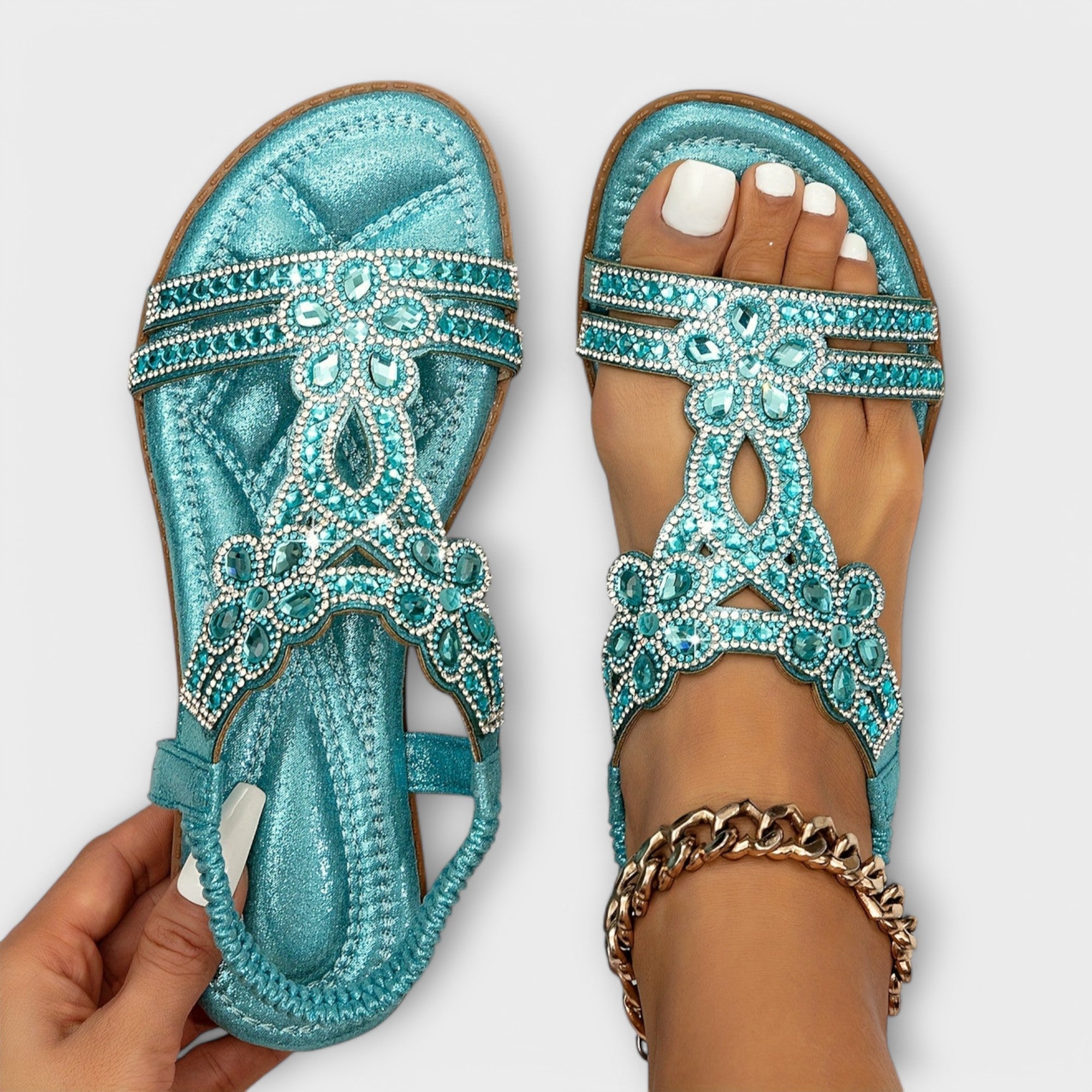 Rosalie™ | Sandalias ortopédicas con estilo boho