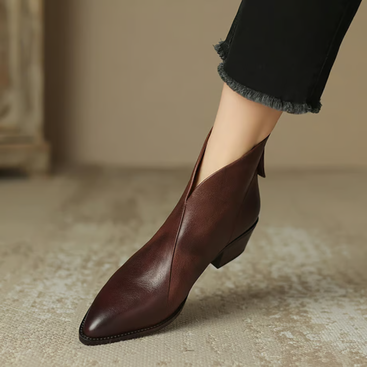 Camille™ | Botines de Lujo con Tacón Bajo