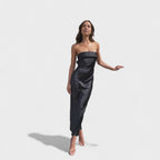 Carmen™ | Vestido de satén sin mangas