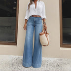 Carla™ | Jeans Slim Vintage Lavados
