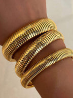 Pulsera estriada
