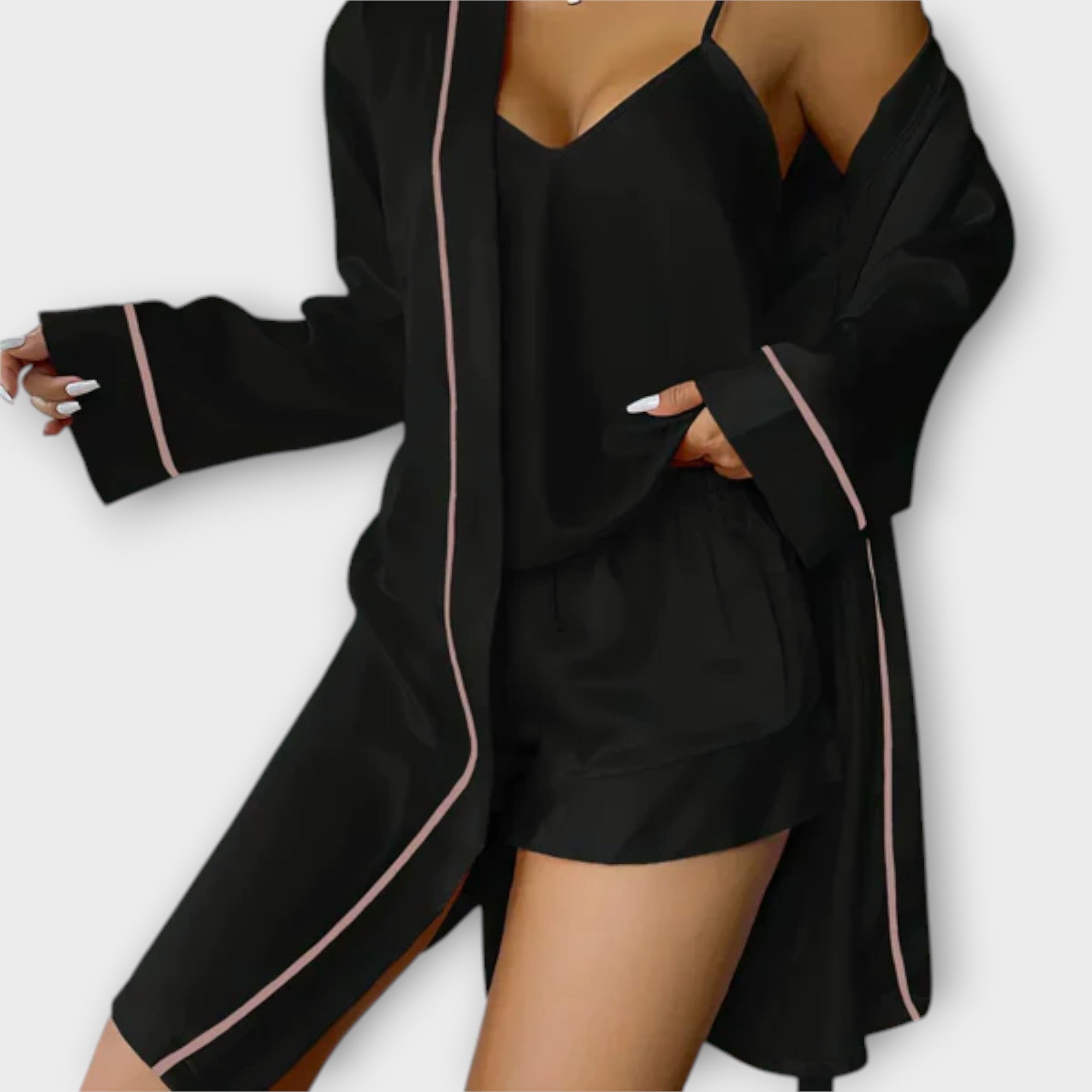 Félicité™ | Conjunto de pijama cómodo de 3 piezas