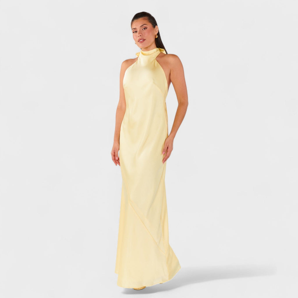 Martina™ | Vestido con lazo de satén