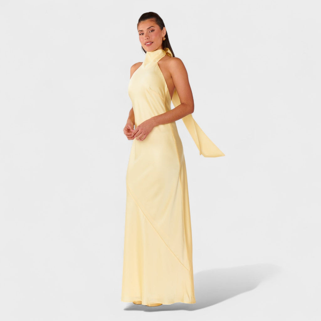 Martina™ | Vestido con lazo de satén