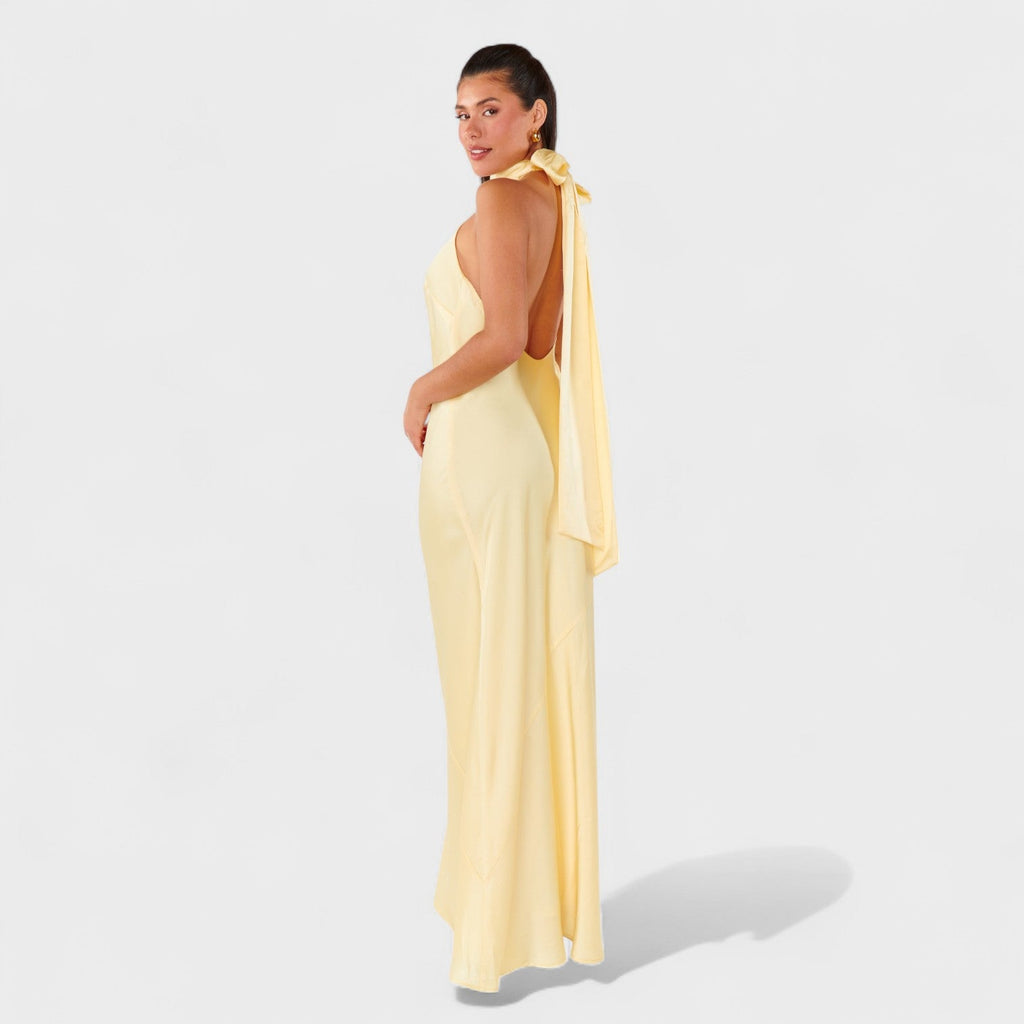 Martina™ | Vestido con lazo de satén