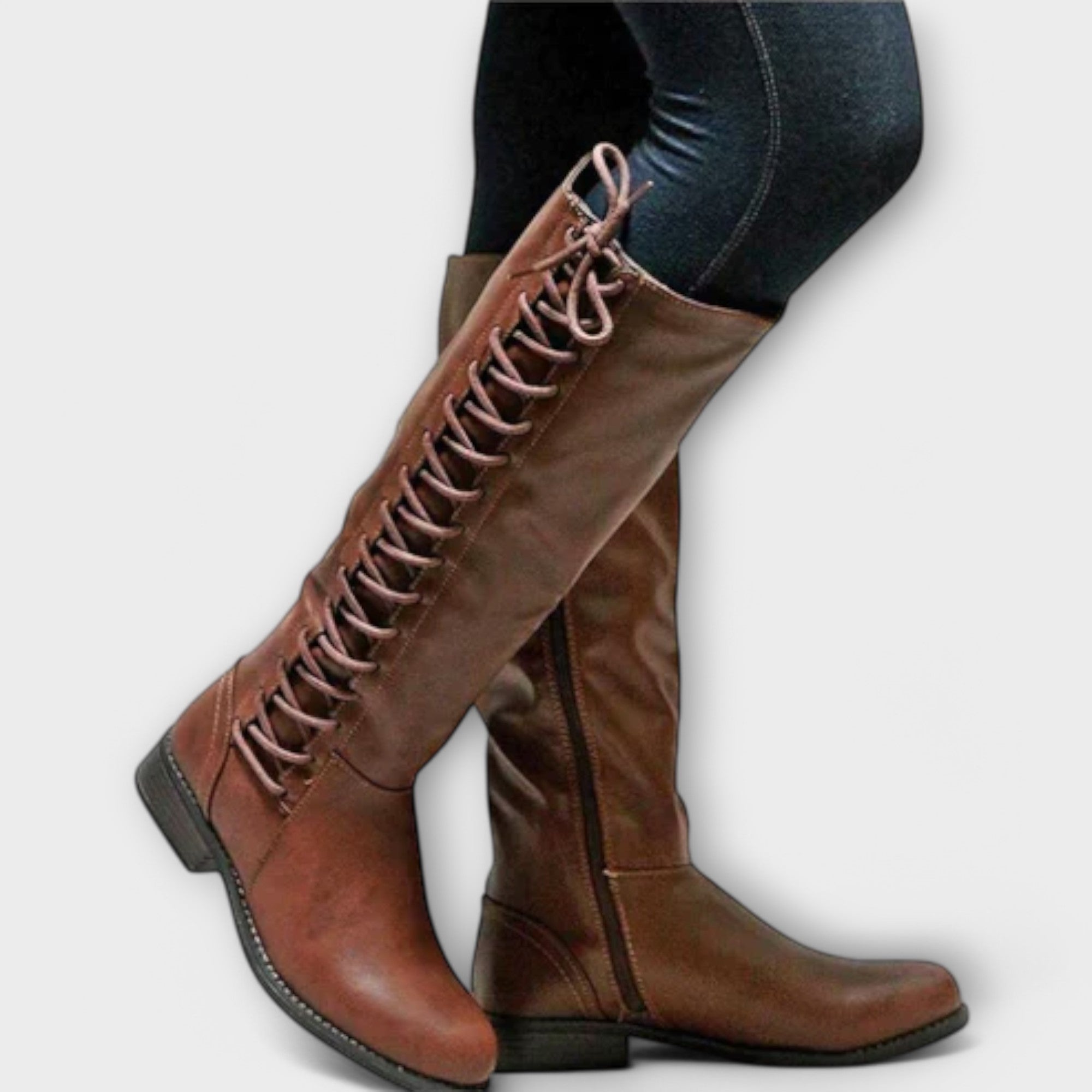 Lucía™ | Botines con cordones elegantes