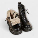 Flávia™ | Botas de cuero para mujer