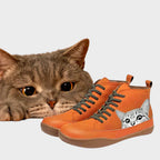 Kitty™ | Botas de cuero para amantes de gatos