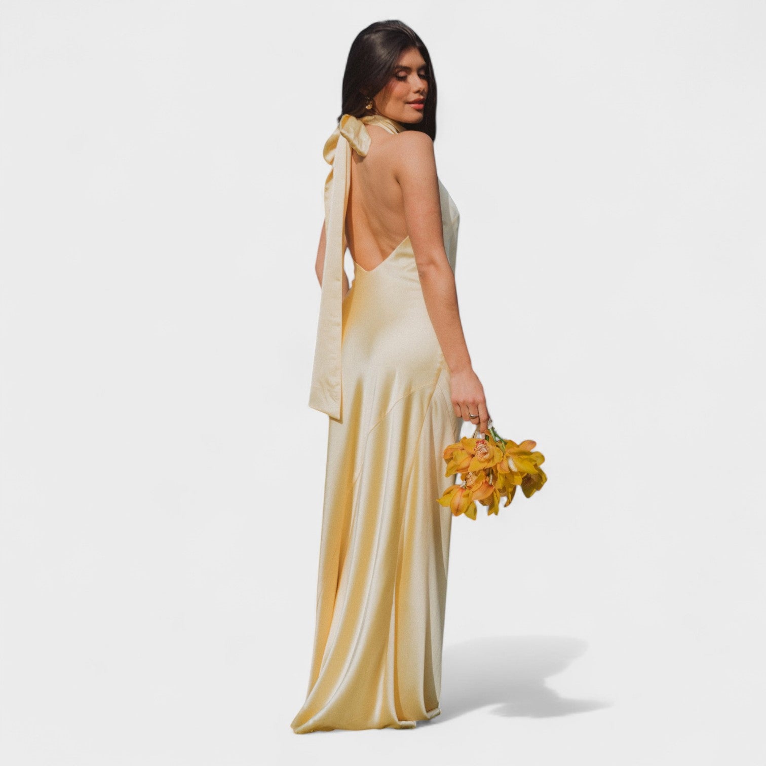 Martina™ | Vestido con lazo de satén