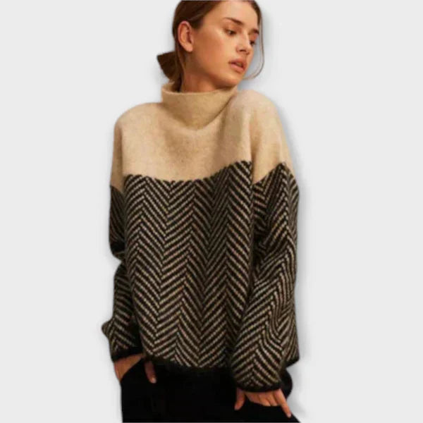 Marta™ | Suéter Suave de Cuello Alto