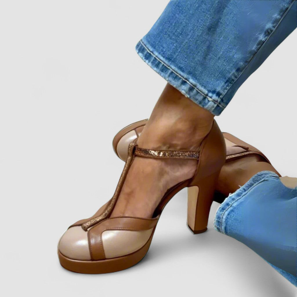 Criselmara™ | Sandalias de tacón elegantes y cómodas