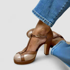 Criselmara™ | Sandalias de tacón elegantes y cómodas