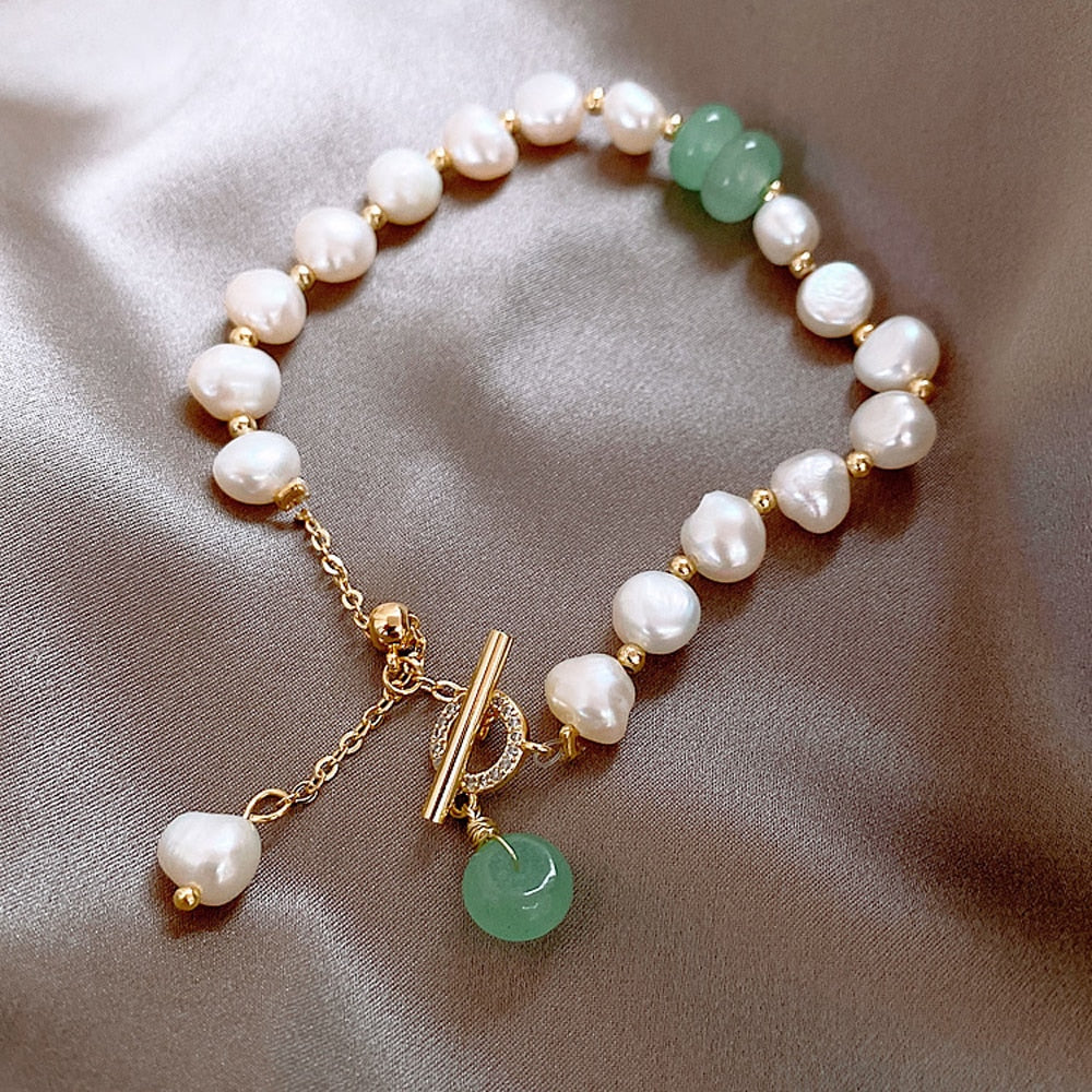 MaréLux Pulsera de Aventura - Perlas Naturales del Mar