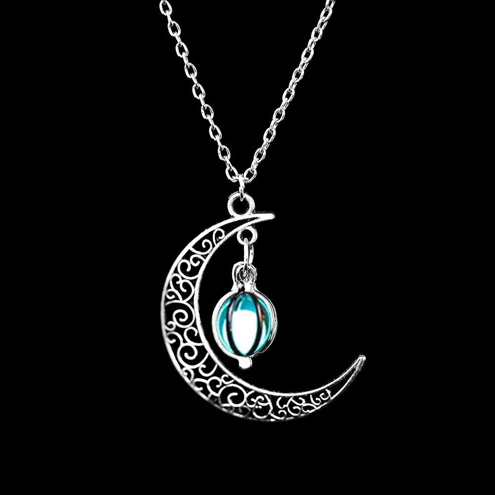 Lua | Collar Brillo Lunar Mágico