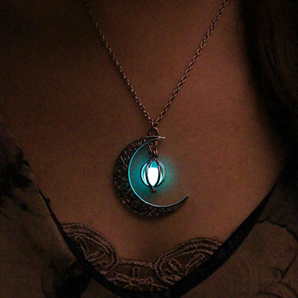 Lua | Collar Brillo Lunar Mágico
