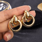 Pendientes De Oro Exclusivos Diseño | Lujoso