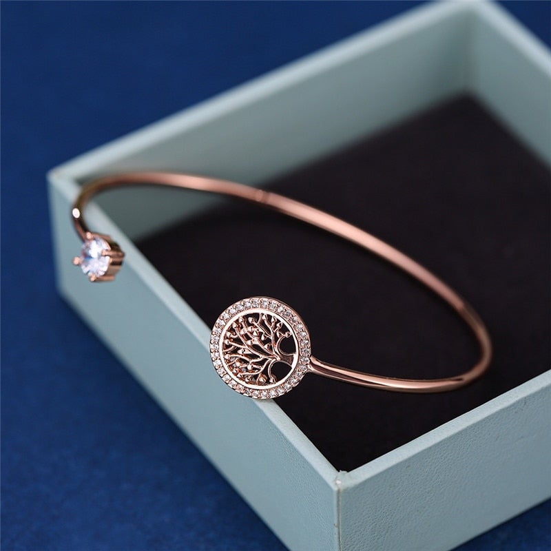 Pulsera Ajustable Lumina Árbol de la Vida - Estilo Único