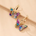 Mariposa | Pendientes Pintados